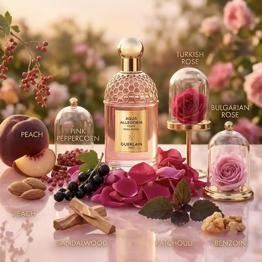 عطر جيرلان اكوا أليجوريا فورتي روزا روسا او دي بارفيوم 125مل
