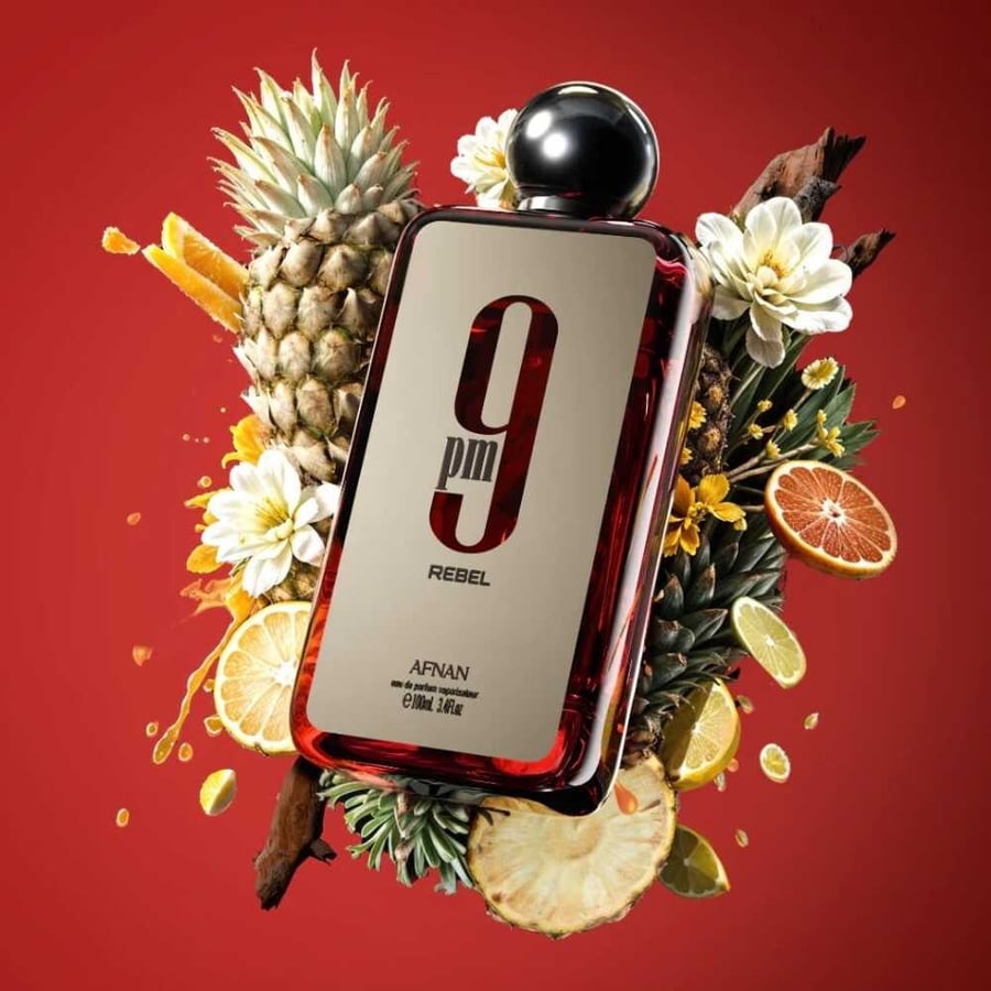 عطر افنان 9pm ريبل الاحمر او دو بارفيوم 100 مل