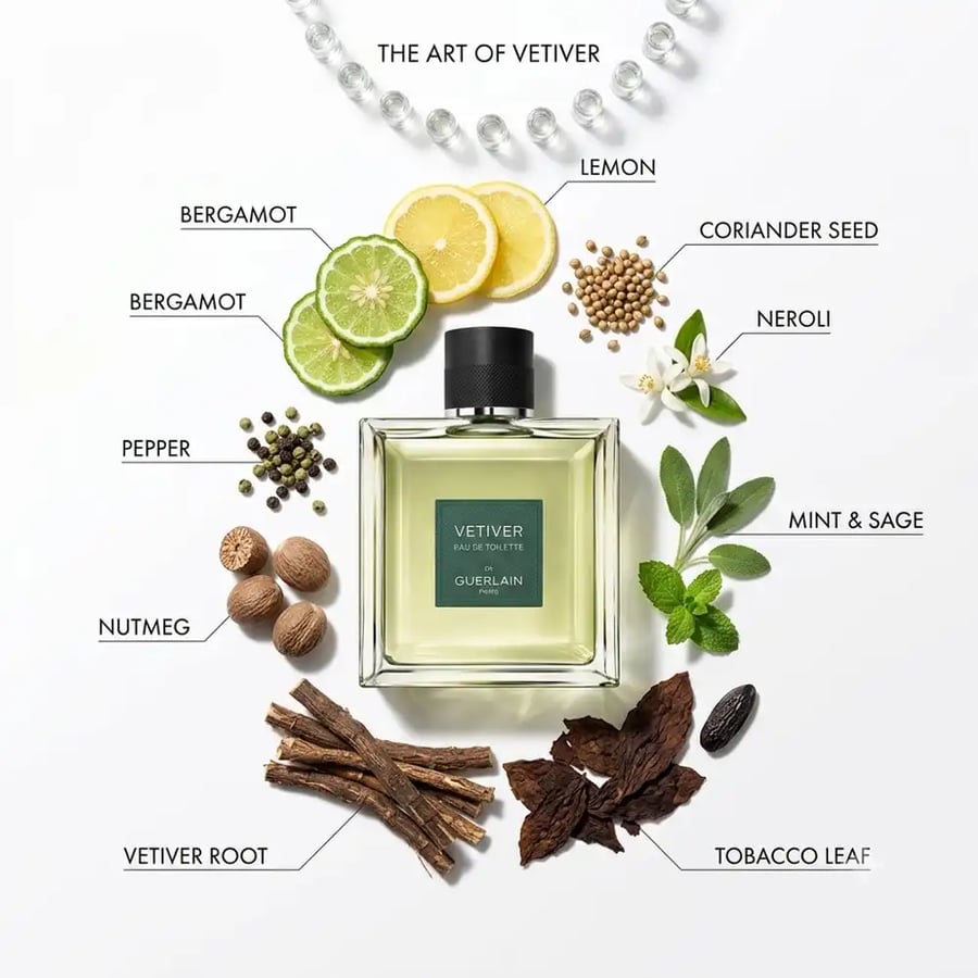 عطر جيرلان فيتيفر او دو تواليت 200 مل