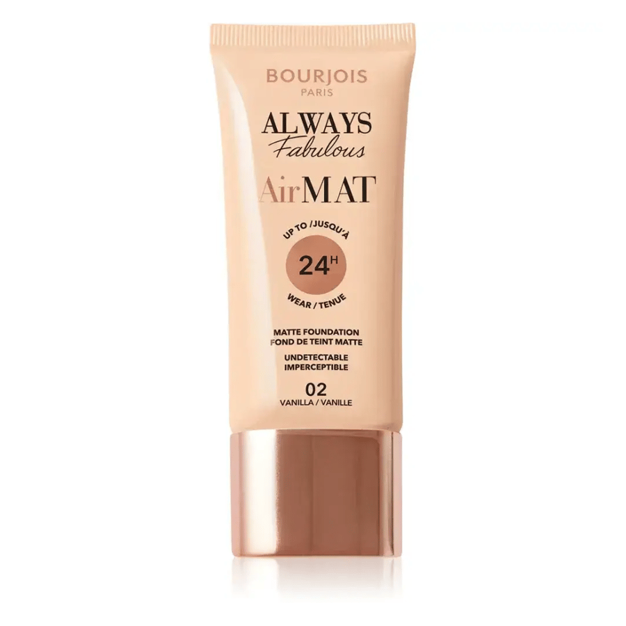 بورجوا Always Fabulous Air Mat كريم أساس - 02 Vanilla - 30 مل