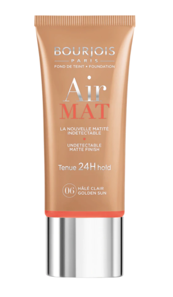بورجوا Air Mat كريم أساس مطفي 24 ساعة - 06 Light Tan - 30 مل