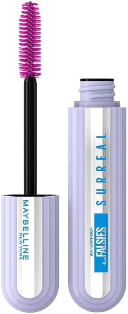 Maybelline mascara The Falsies Serial waterproof resistant with extension effect from New York, length and volume, waterproof, black, 10 ml