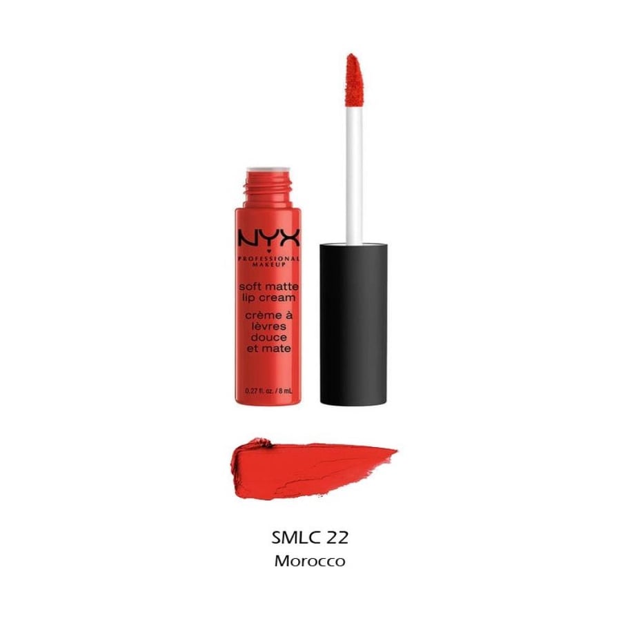 نيكس Soft Matte Lip Cream أحمر شفاه سائل مطفي - 22 Morocco