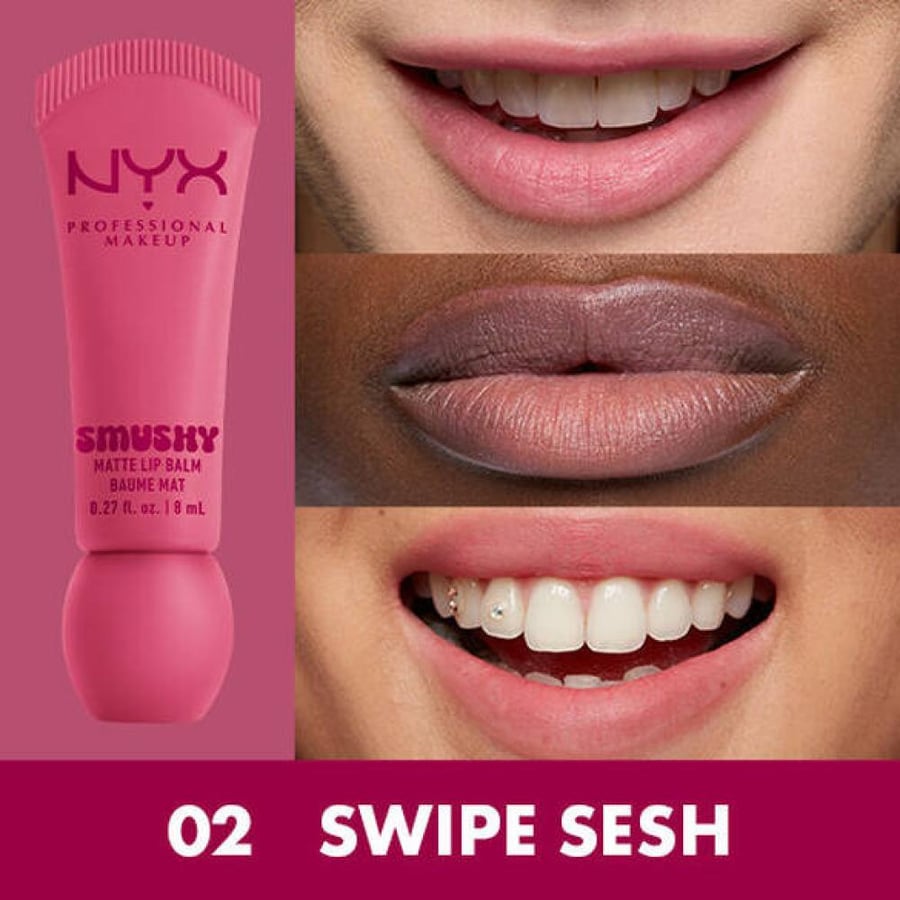 نيكس Smushy Matte Lip Balm مرطب شفاه مطفي - 02 Swipe Sesh - 8 مل