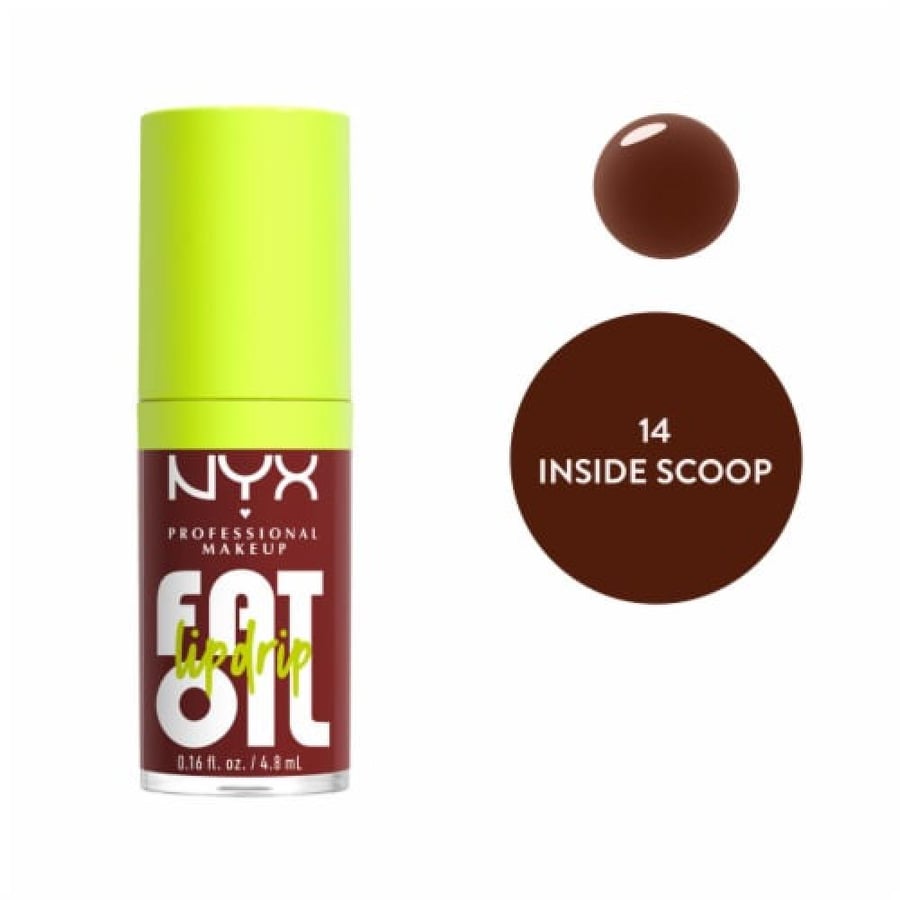 نيكس Fat Oil Lip Drip ملمع وزيت شفاه - Inside Scoop - 4.8 مل