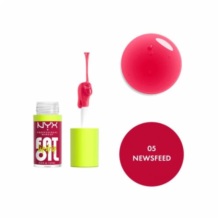 نيكس Fat Oil Lip Drip ملمع وزيت شفاه - 05 Newsfeed - 4.8 مل