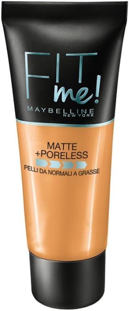 Fit Me foundation cream from Maybelline, shade number 250 Sun Beige, 30 ml capacity