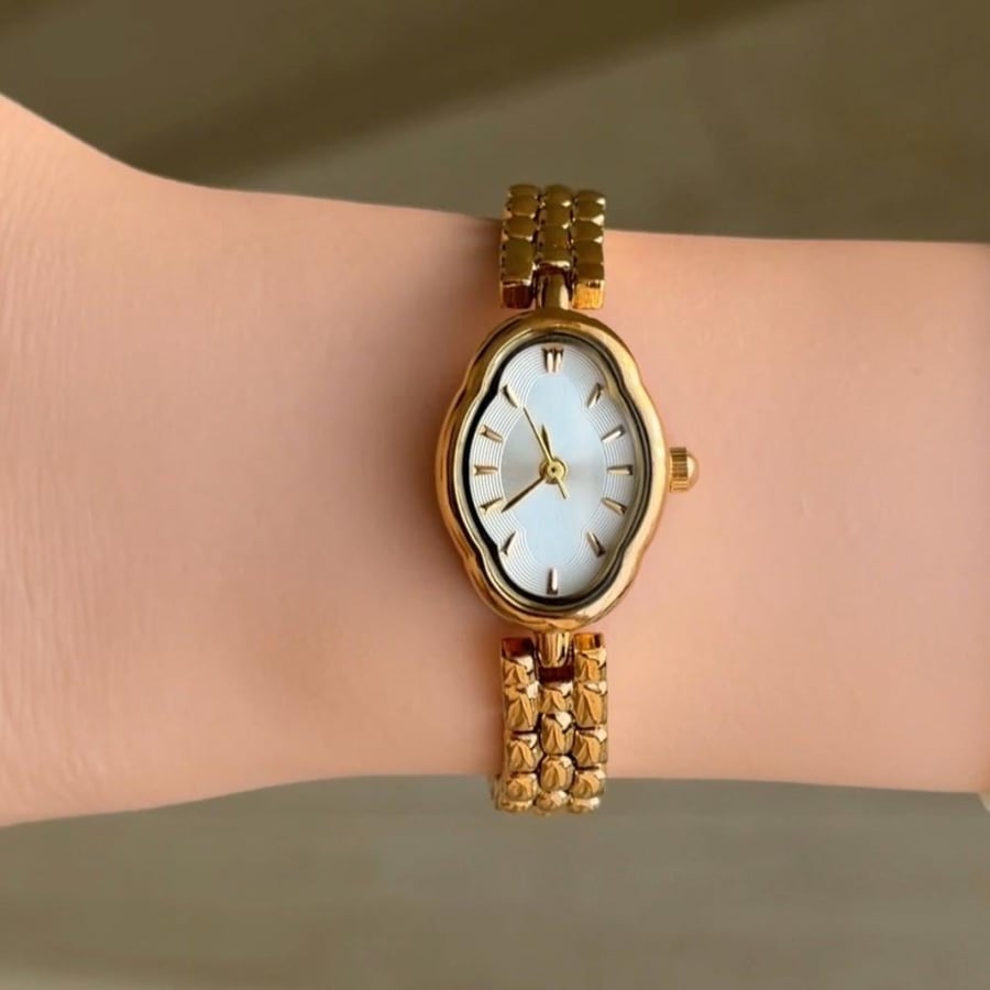 Cloud Gold Watch
