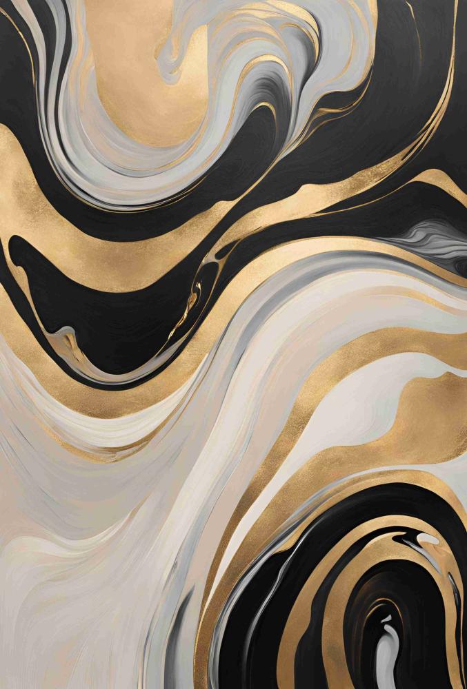 Abstract printing panel, rhythm of golden circles