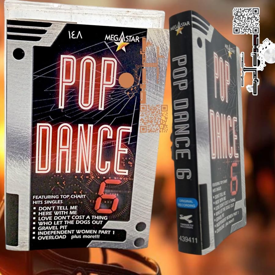 POP DANCE  FEATURING TOP CHART  6  HITS SINGLES  DON'T TELL ME  HERE WITH ΜΕ  LOVE DON'T COST A THING  WHO LET THE DOGS OUT  GRAVEL PIT  INDEPENDENT WOMEN PART 1  OVERLOAD plus more!!!