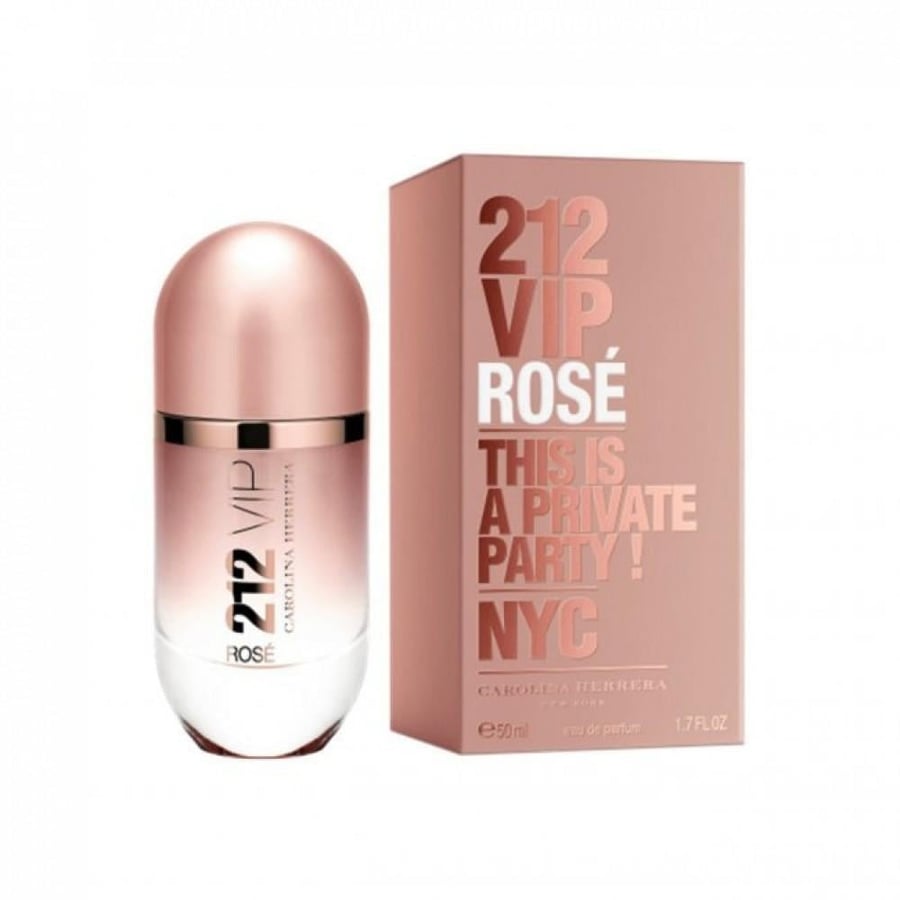 عطر كارولينا هيريرا 212 VIP روز او دو بارفيوم 50مل