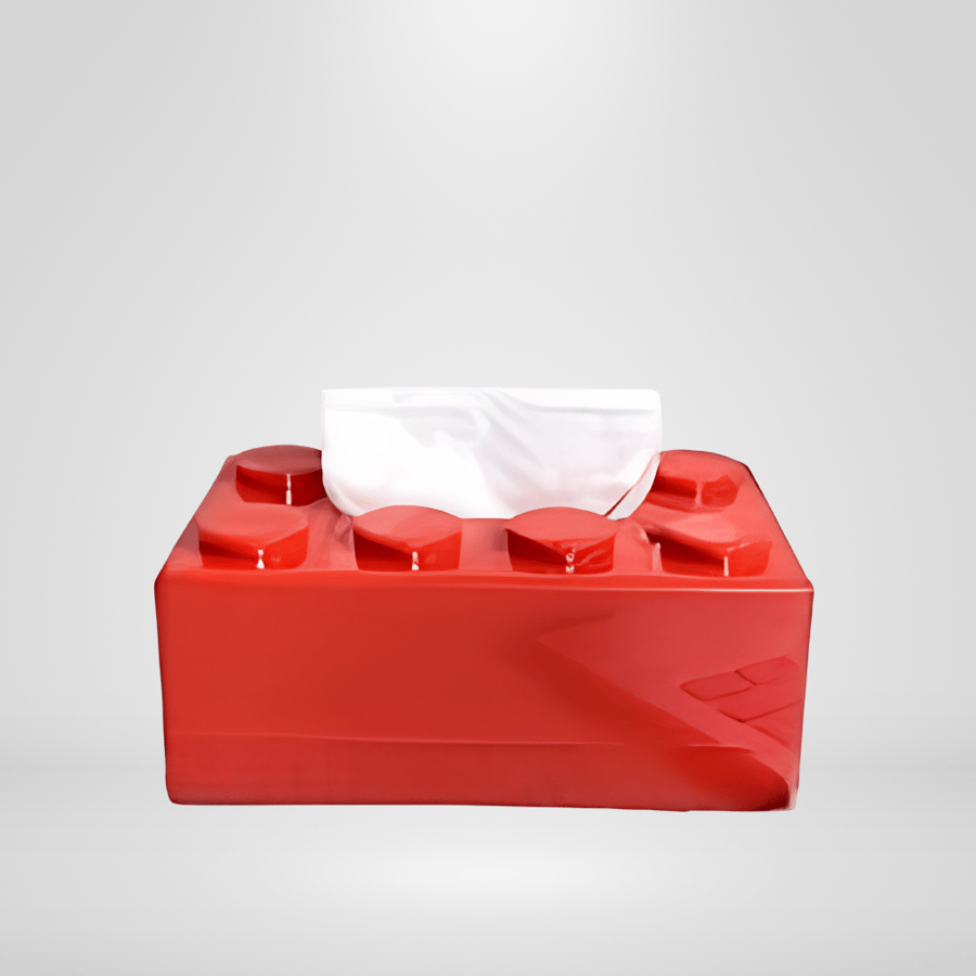 صندوق مناديل بتصميم ليقو