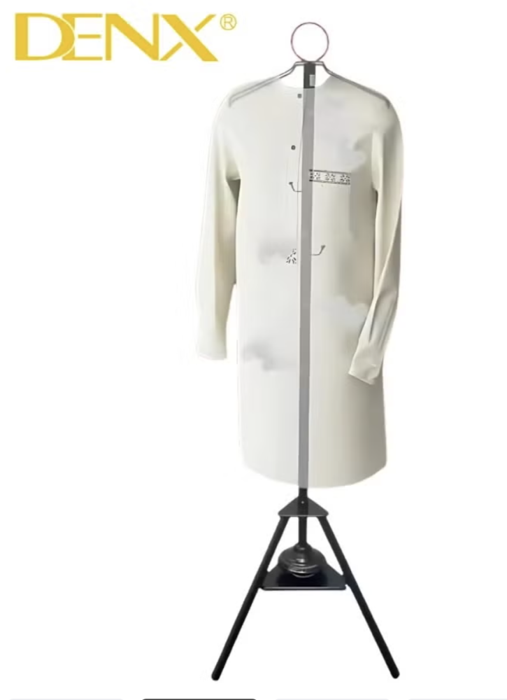 علاقة ملابس أرضية برائحة عطرية من DENX DX3619 - ارتفاع 175 سم، هيكل حديدي متين مع مبخرة مدمجة للعطر، حامل ملابس أنيق متعدد الأغراض للمنزل والمجالس والبوتيكات