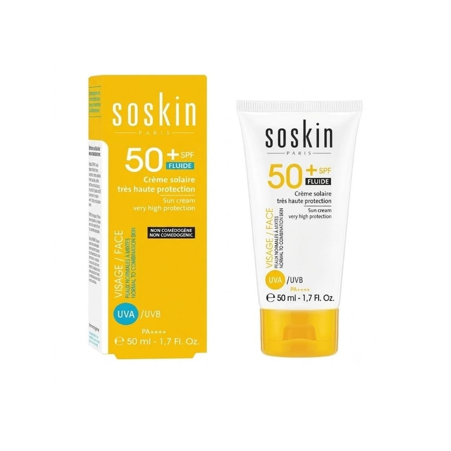 كريم سوسكين واقي شمس SPF 50 للوجه 50 مل بريتي تاتش