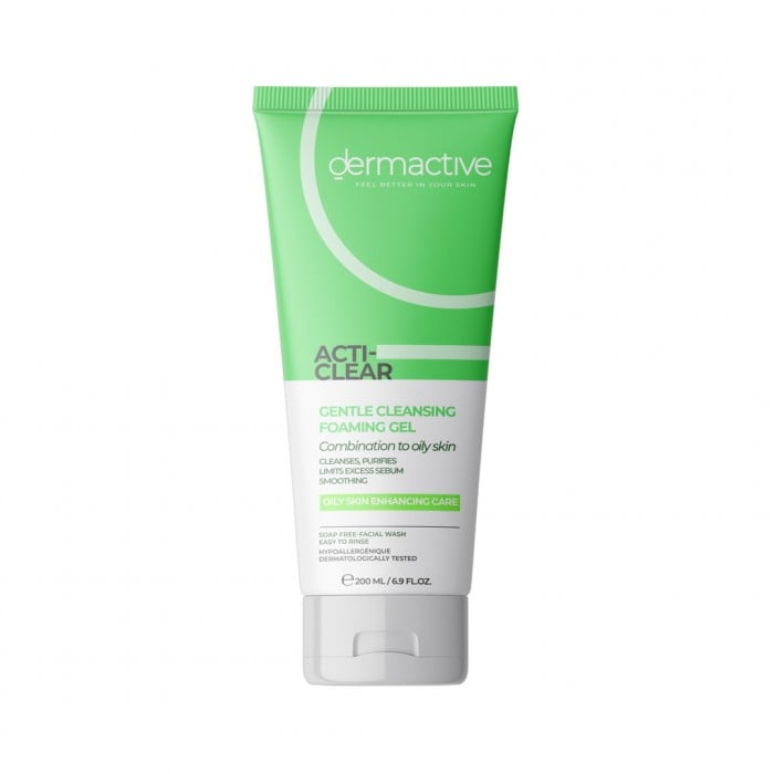 ديرماكتيف DERMACTIVE أكتي كلير جل رغوي منظف لطيف 200 مل