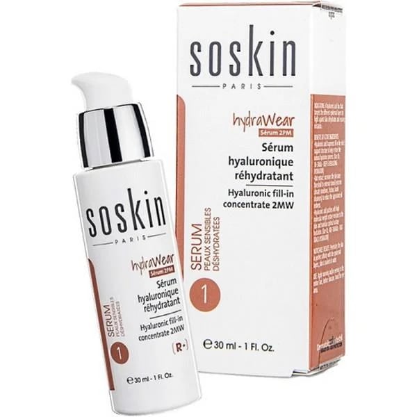 سوسكين (SOSKIN) سيروم هيدراوير بحمض الهيالورونيك 30 مل