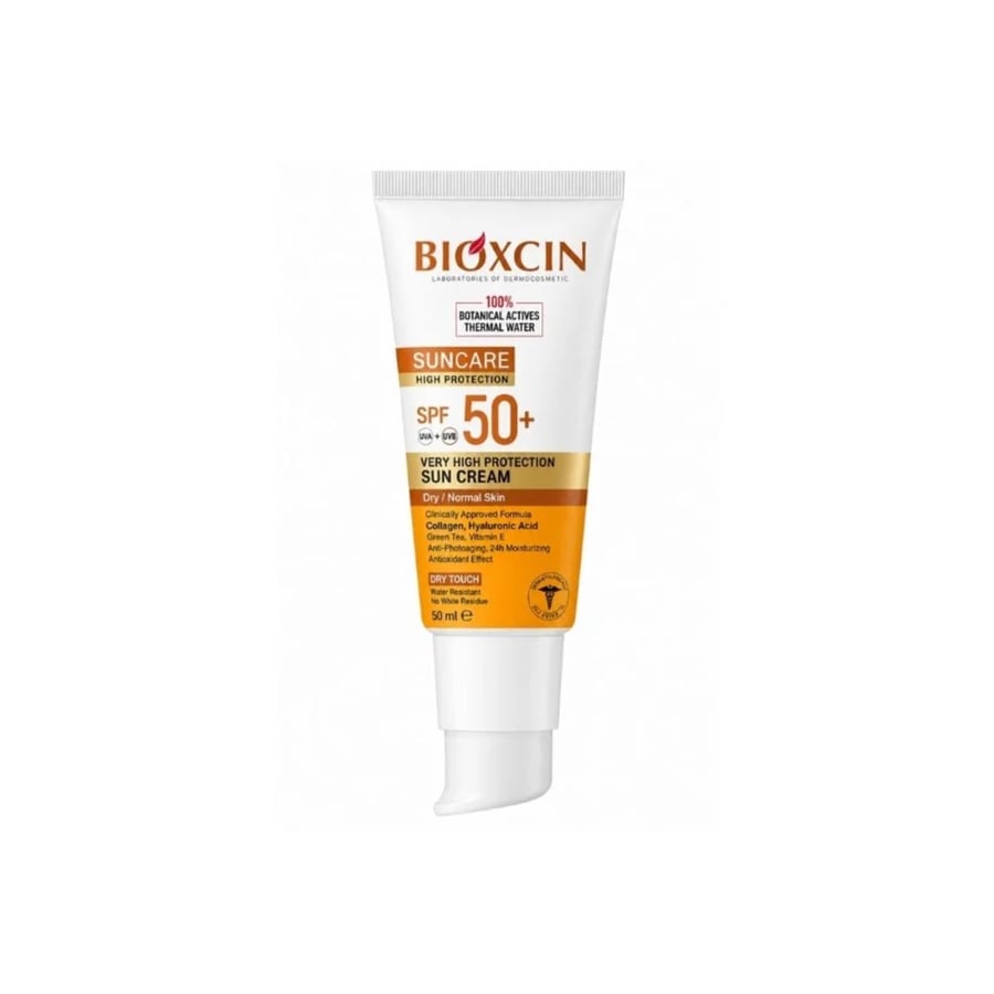 بيوكسين BIOXCIN واقي شمس SPF50 للبشرة الجافة والعادية 50 مل