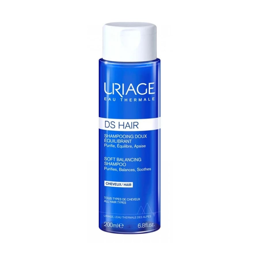 Uriage DS Shampoo for hair anti-dandruff removes dry and oily dandruff 200 ml