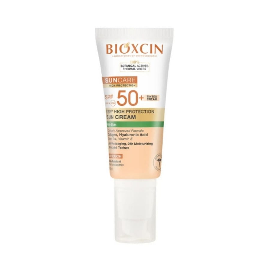 بيوكسين كريم واقي شمس ملون SPF 50  للبشرة الدهنية 50 مل