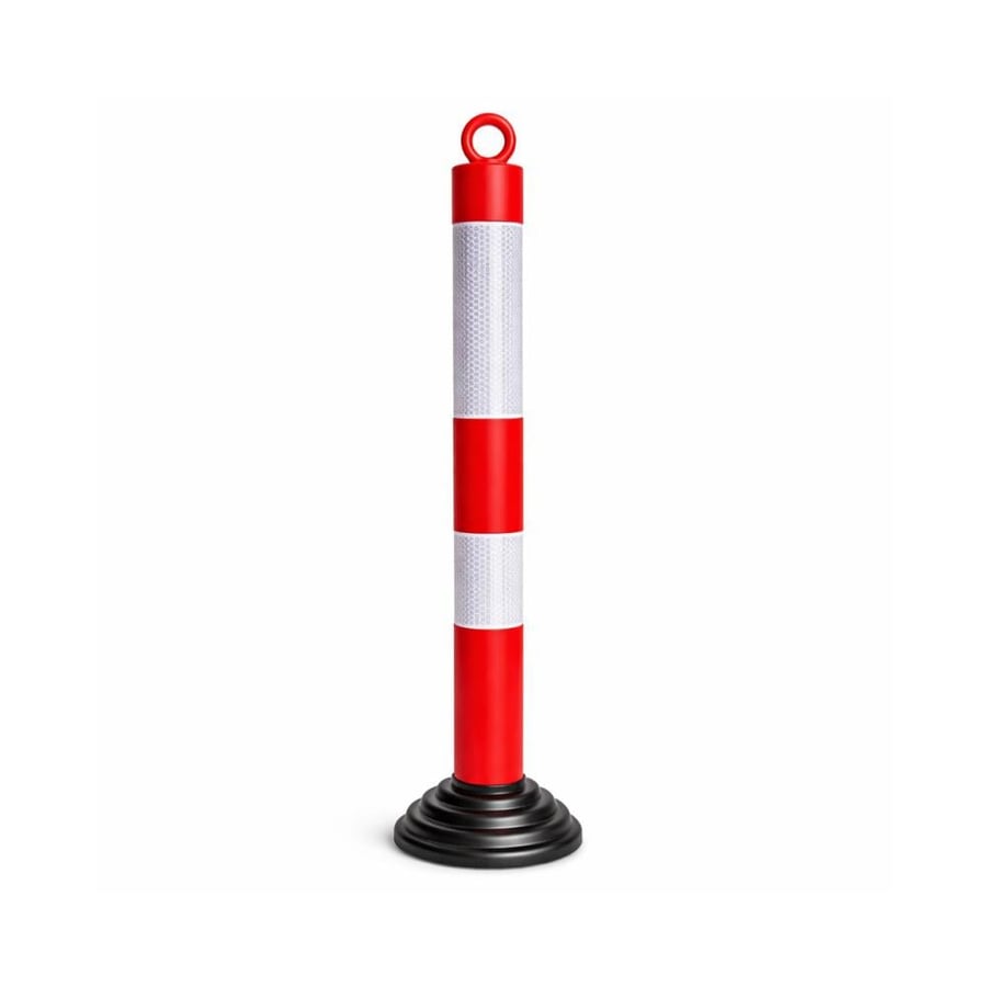 عمود مروري عاكس مع قاعدة ربل 115 - 25 - 7.5