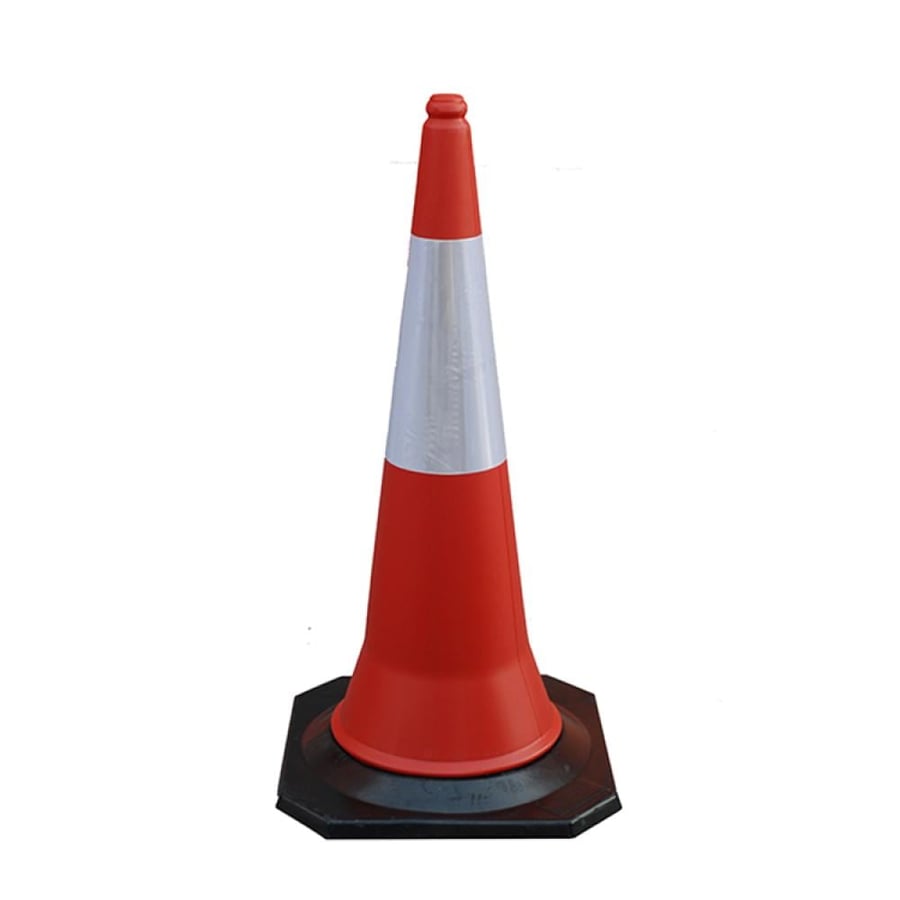 Professional Traffic Warning Cone (Stationary with Weighted Base)