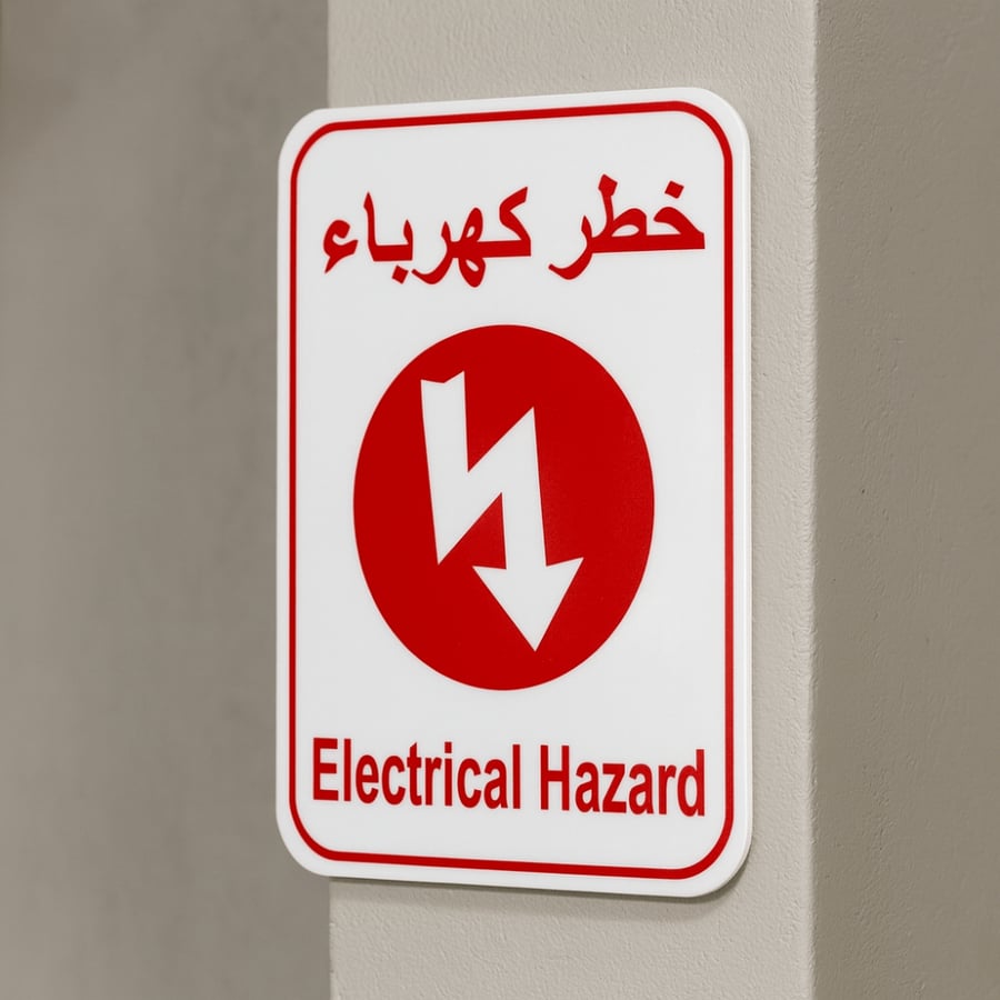 خطر كهرباء