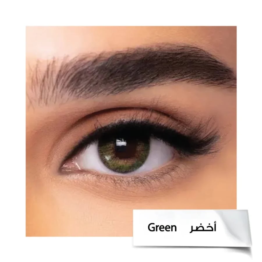 إير أوبتكس كلرز رمادي - Gray – عدسات شهرية – عبوة عدستين بنفس المقاس