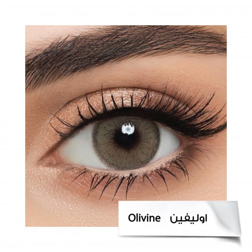 عدسات لنس مي الملونة الشهرية - اوليفين Olivine