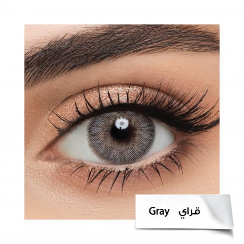 عدسات لنس مي الملونة الشهرية - قراي Gray