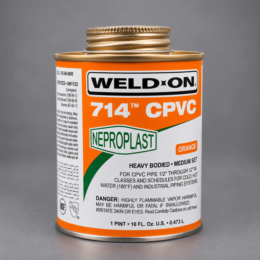 غراء مواسير CPVC حار NEPROPLAST 714