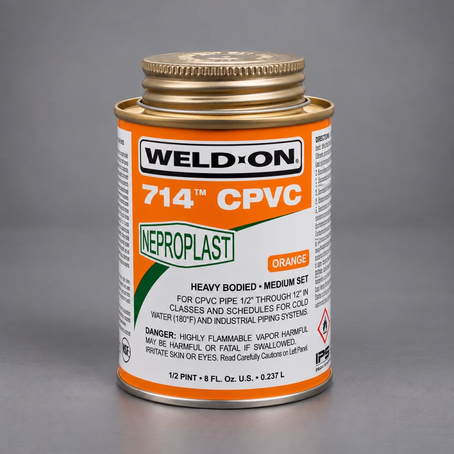 غراء مواسير CPVC حار NEPROPLAST 714