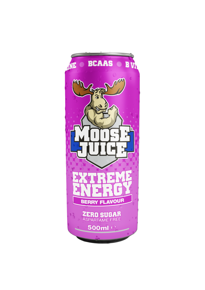 MOOSE extreme energy berry flavour 500 ml