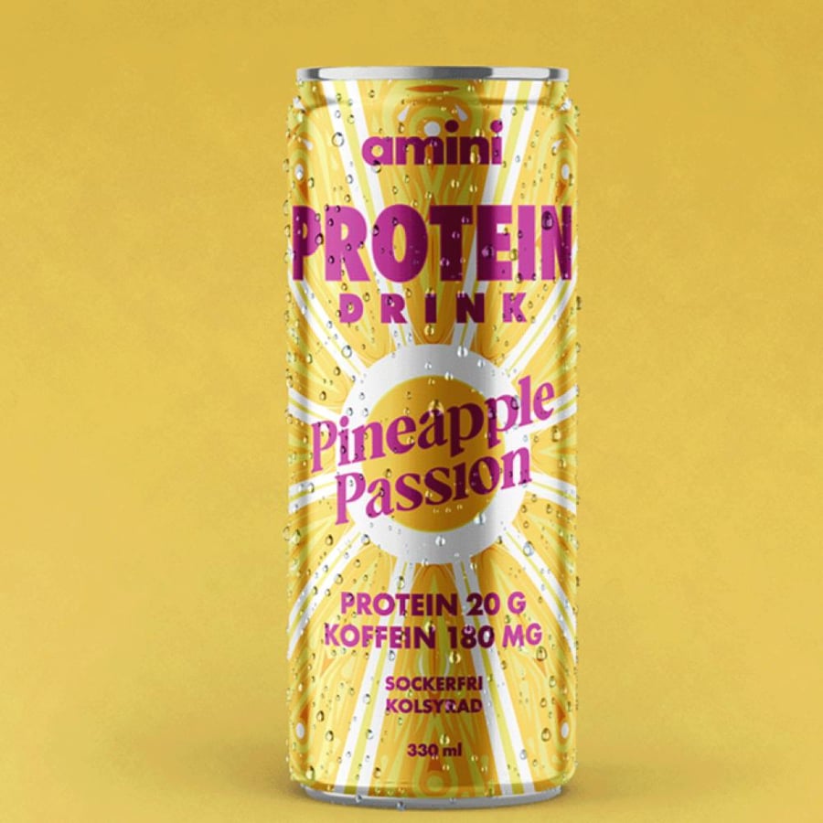 amini Protein drink 20 g protein _ 99mg caffeine