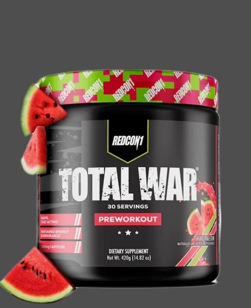 توتال وار منتج طاقة بكل النكهات Total War preworkout