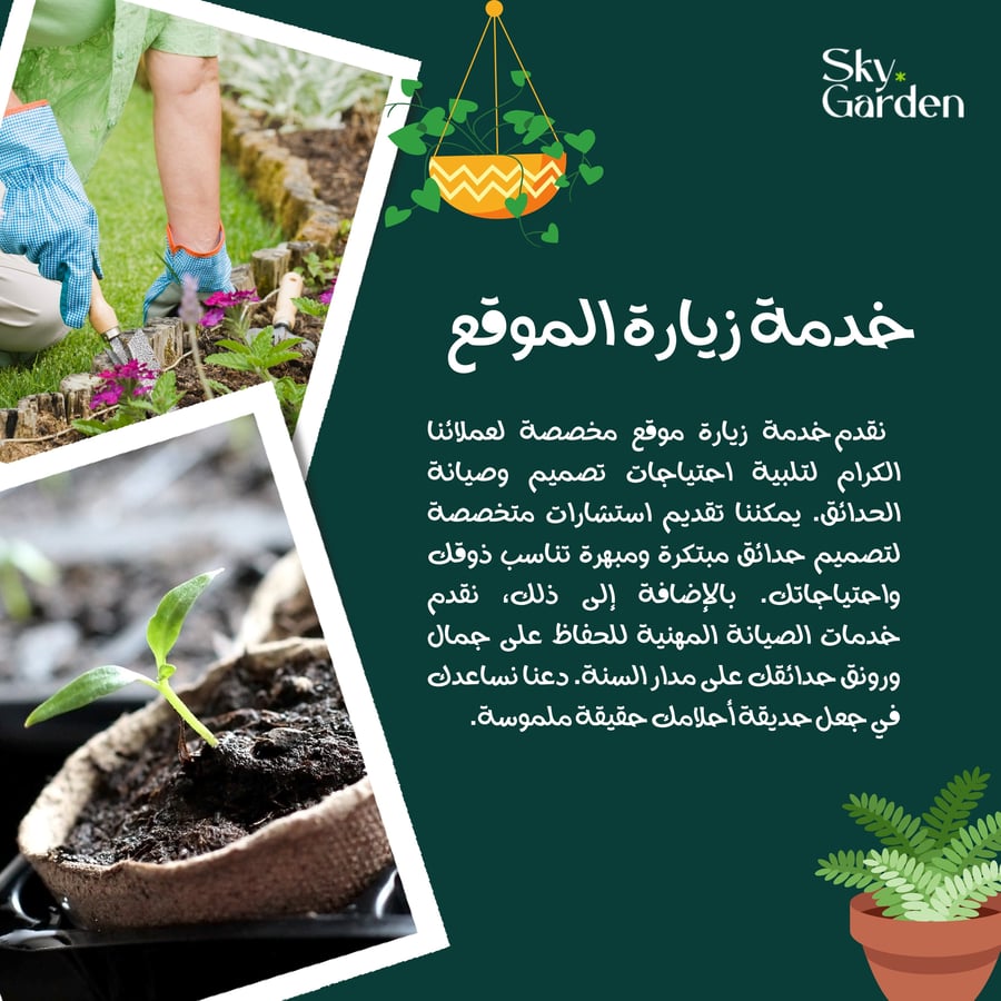خدمة زيارة الموقع