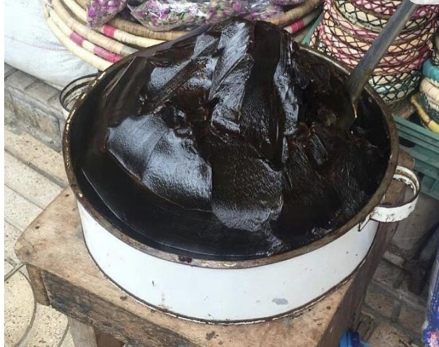 صابون مغربي بالنيله الزرقاء