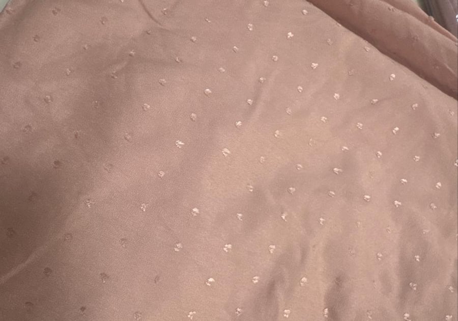 شرشف صلاة منقط واسع وقطن ناعم بنظام المرد