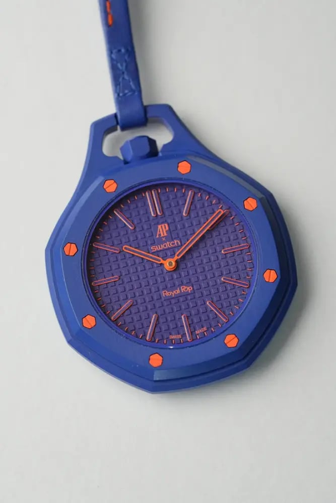 ساعة Swatch × Audemars Piguet Royal Pop ORENJI HACHI