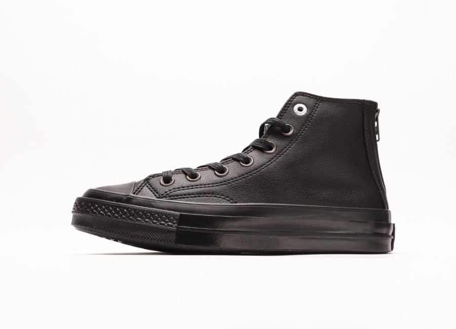 Converse Chuck 70 Zipper Heel Black A08159C