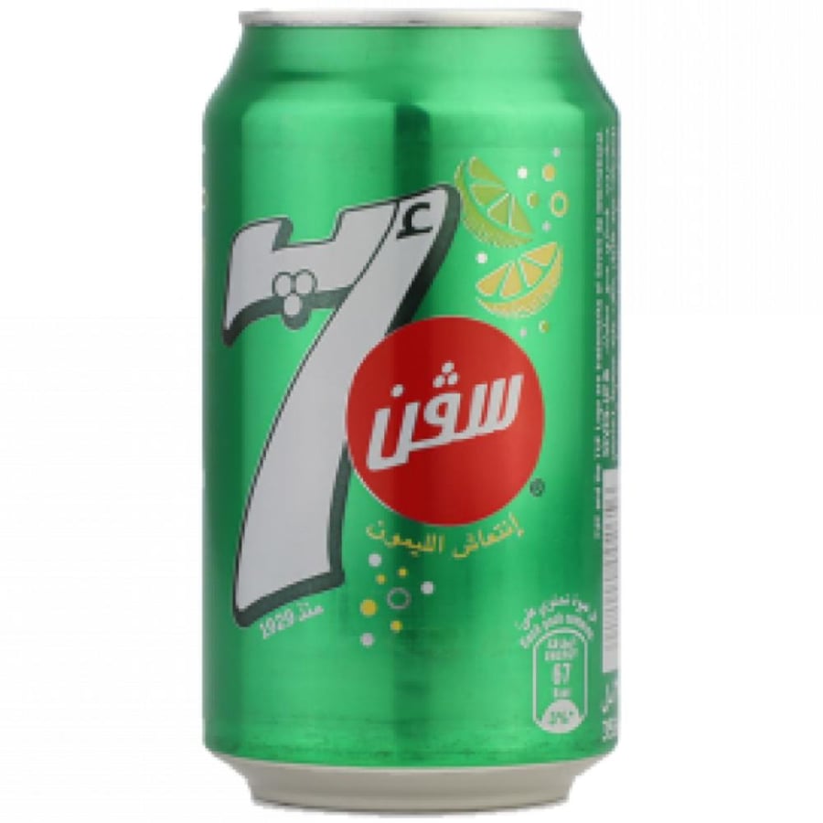 سفن أب مشروب غازي علبة 330 مل