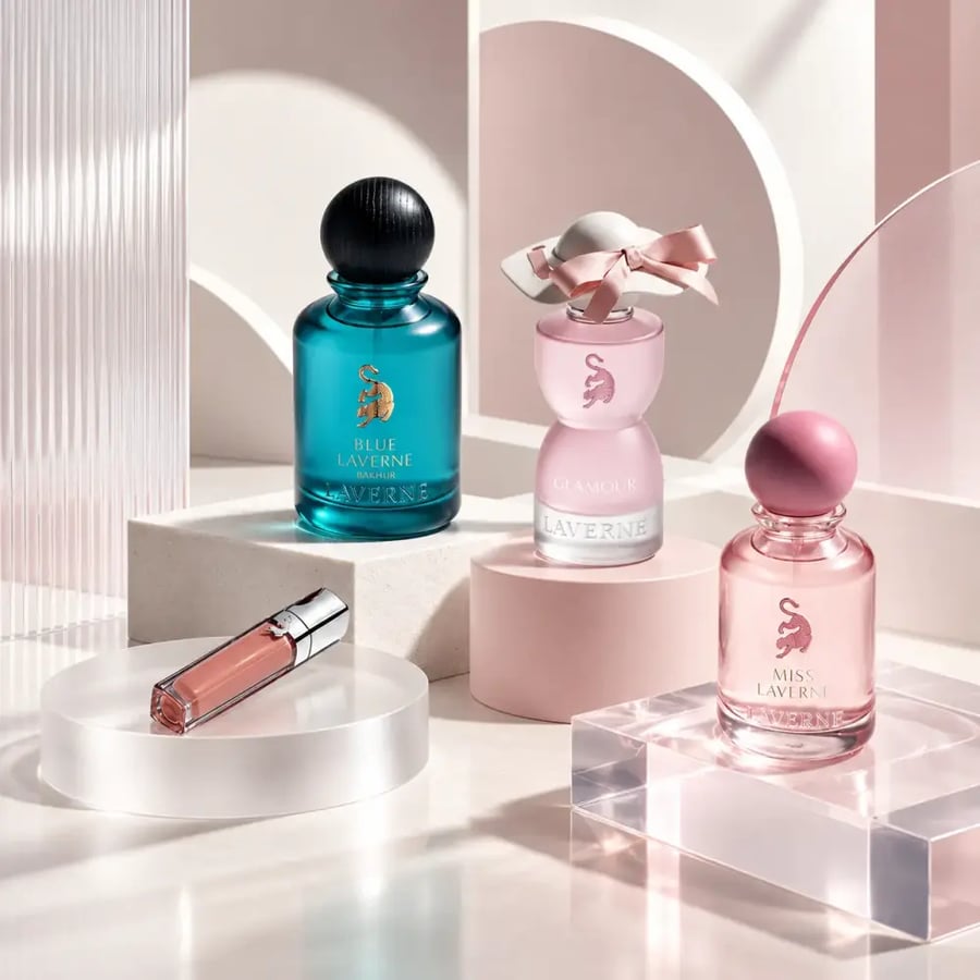 عطرا بلو لافيرن بخور وقلامور من لافيرن ضمن المجموعة