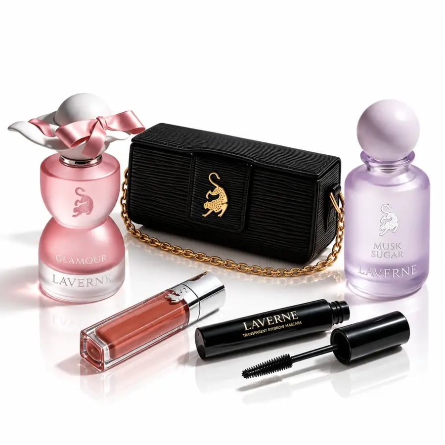 عطرا مسك شوقر 100 مل وقلامور 75 مل من لافيرن