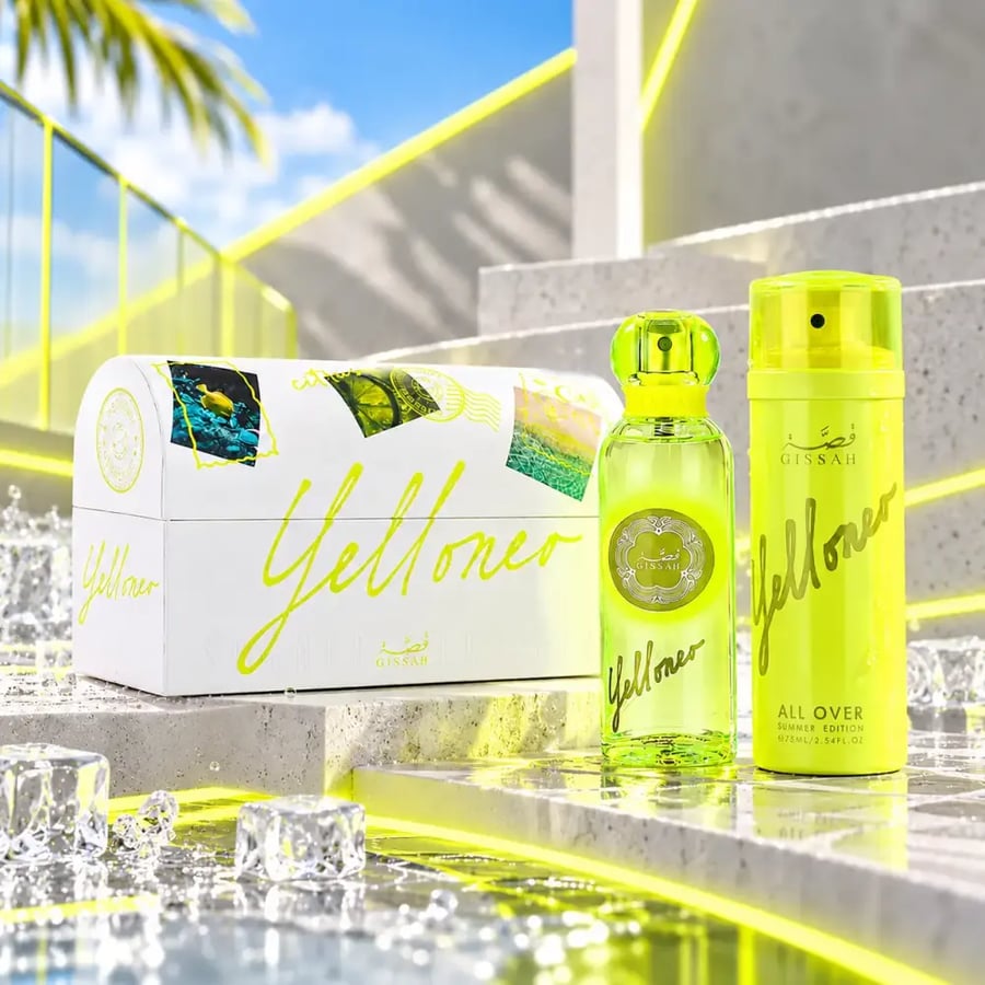 عطر يلونيو المركز من قصة للجنسين بحجم خمسة وسبعين مل