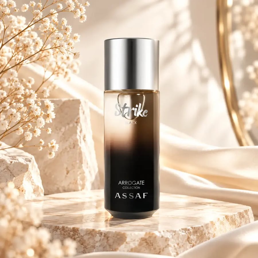 عطر رجالي صيفي من عساف بتركيبة منعشة ومتبلة
