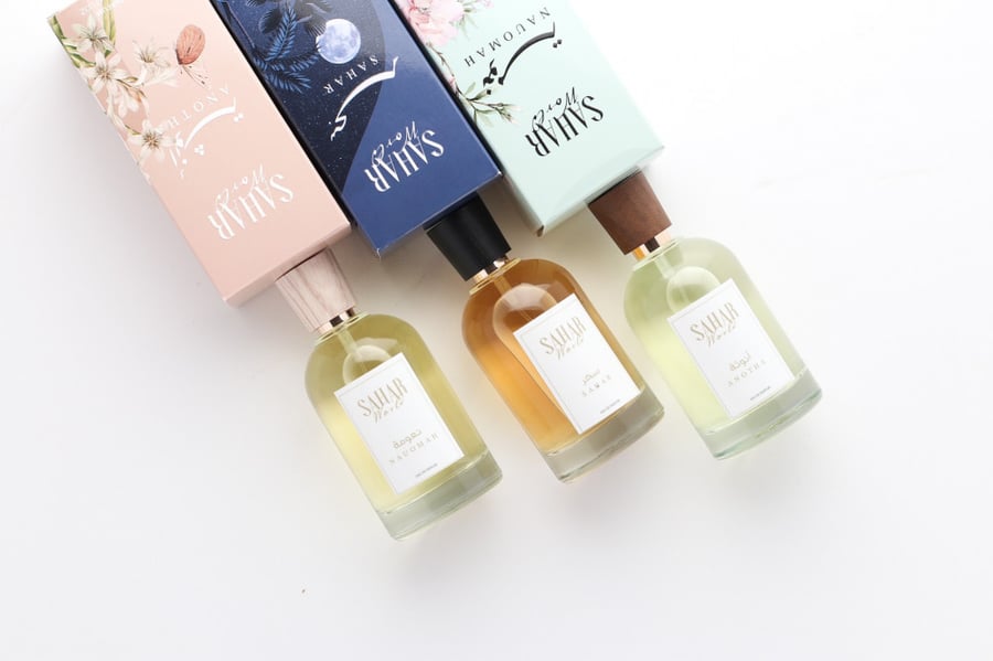 مجموعة العطور (سحر ، أنوثة، نعومة)