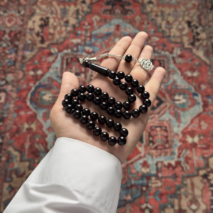 سبحة بكلايت اسود