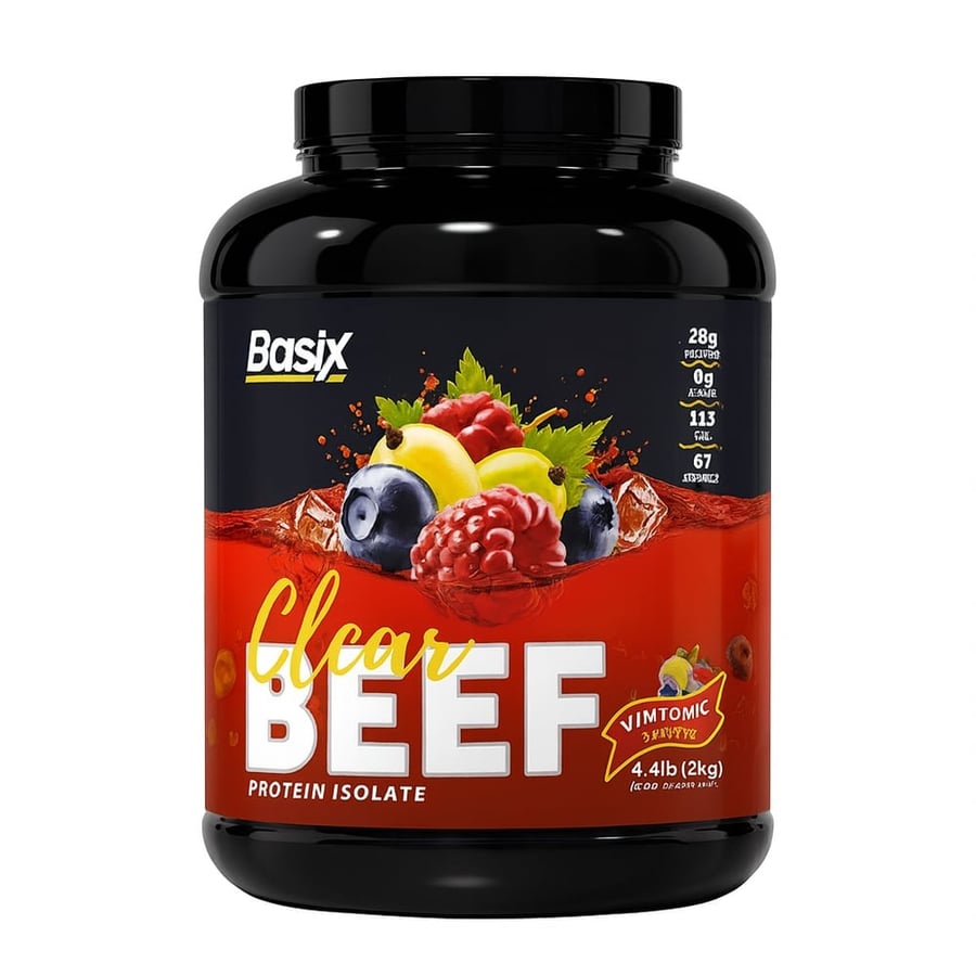 Basix- Beef protein بنكهة الفيمتو 4.4 باوند