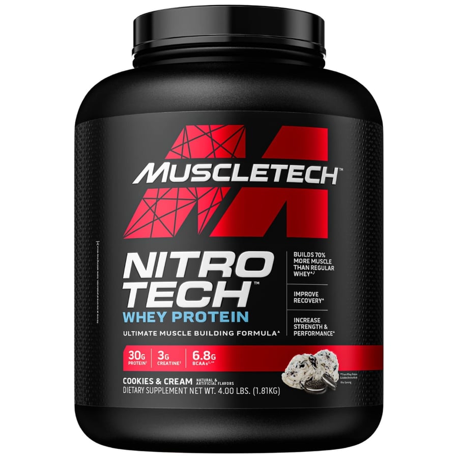 Muscle Tech Nitro Tech Performance Series 4 Pound Multi-flavor