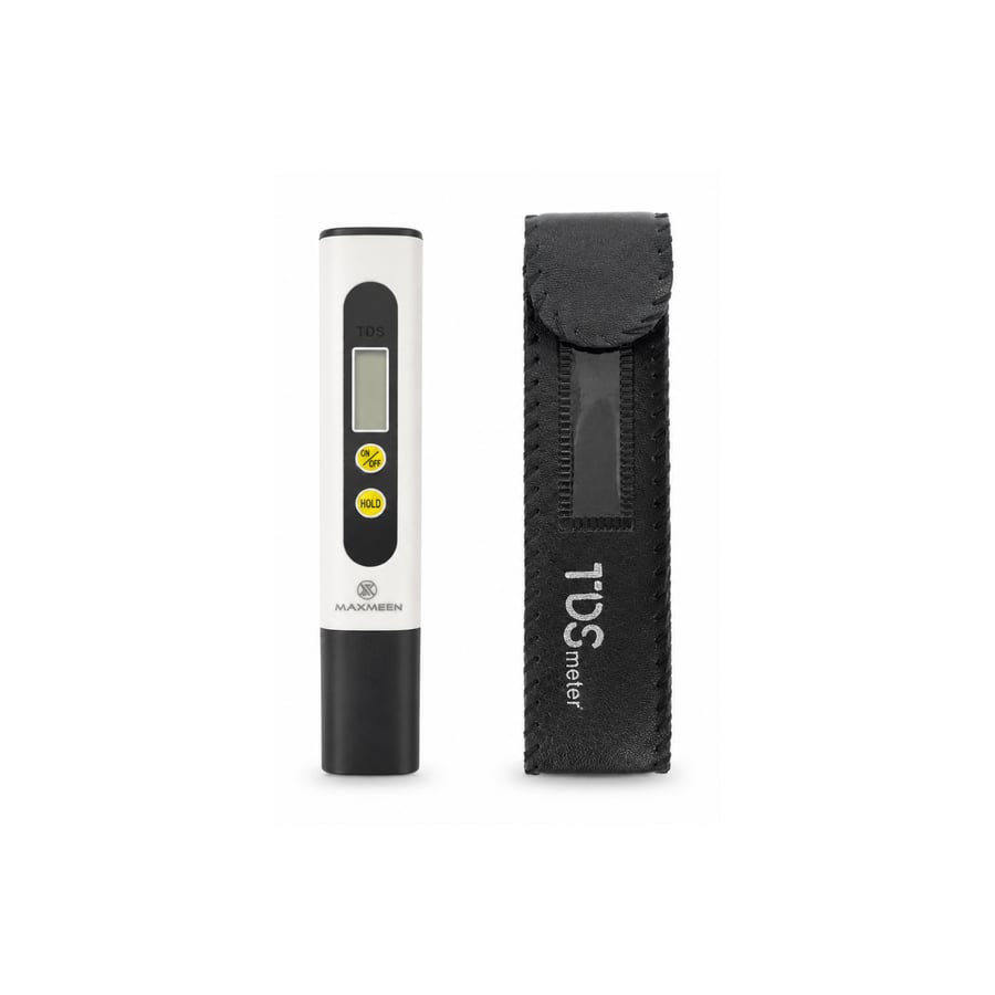 جهاز قياس نسبة الأملاح في الماء الرقمي MAXMEEN (TDS Meter) – أبيض/أسود