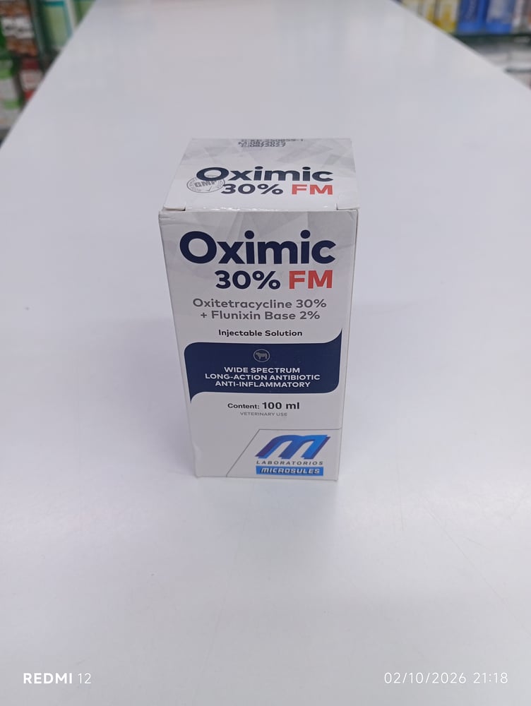 اوكسيميك 30% اف ام oximic 30% fm